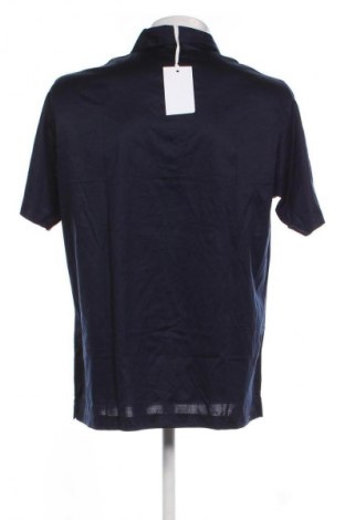 Tricou de bărbați Henry Cotton's, Mărime XL, Culoare Albastru, Preț 284,21 Lei
