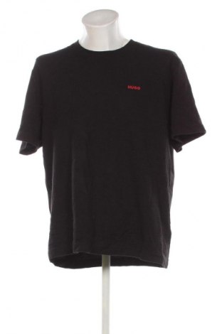Męski T-shirt Hugo Boss, Rozmiar XXL, Kolor Czarny, Cena 203,99 zł
