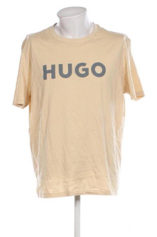 Herren T-Shirt Hugo Boss, Größe XXL, Farbe Beige, Preis € 43,99