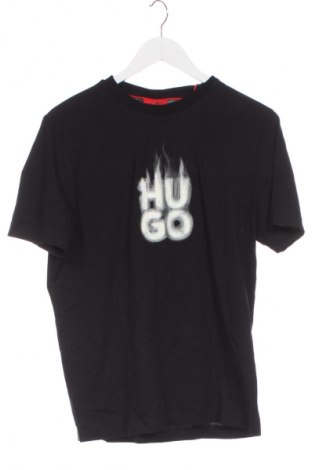 Męski T-shirt Hugo Boss, Rozmiar XS, Kolor Czarny, Cena 374,99 zł