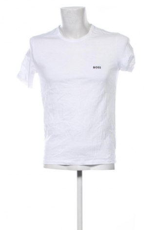 Herren T-Shirt Hugo Boss, Größe M, Farbe Weiß, Preis 78,99 €