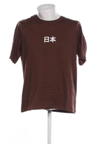 Herren T-Shirt Jack & Jones, Größe M, Farbe Braun, Preis 22,99 €
