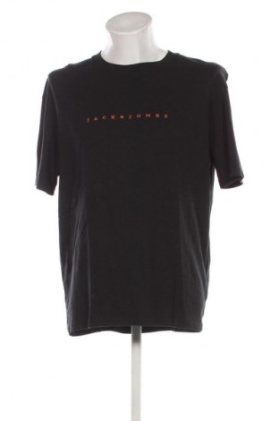 Мъжка тениска Jack & Jones, Размер XXL, Цвят Черен, Цена 13,69 лв.