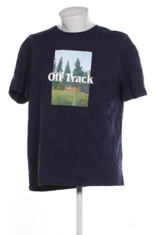 Мъжка тениска Jack & Jones, Размер XXL, Цвят Син, Цена 14,99 лв.