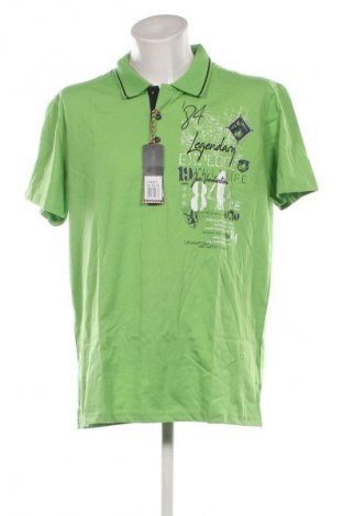 Ανδρικό t-shirt Jan Vanderstorm, Μέγεθος XXL, Χρώμα Πράσινο, Τιμή 29,99 €