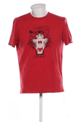 Herren T-Shirt Just Cavalli, Größe XL, Farbe Rot, Preis € 31,71