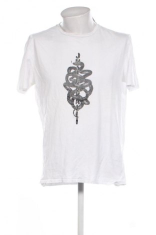 Herren T-Shirt Just Cavalli, Größe XL, Farbe Weiß, Preis € 31,71