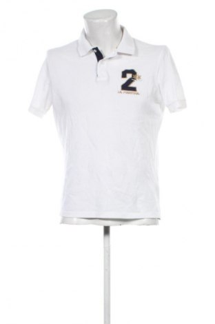 Herren T-Shirt La Martina, Größe L, Farbe Weiß, Preis € 38,99