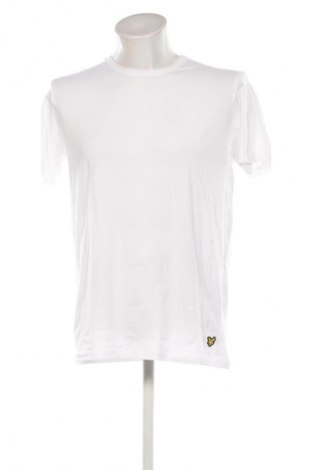 Męski T-shirt Lyle & Scott, Rozmiar L, Kolor Biały, Cena 156,99 zł