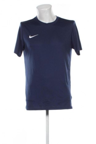Мъжка тениска Nike, Размер L, Цвят Син, Цена 27,99 лв.