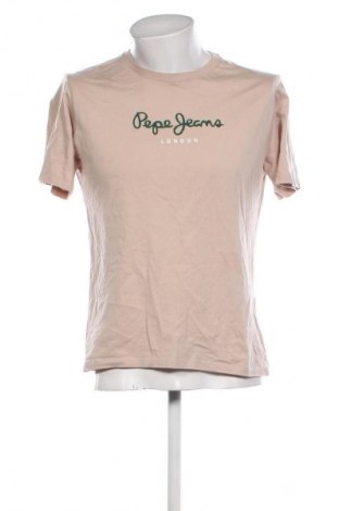 Herren T-Shirt Pepe Jeans, Größe M, Farbe Beige, Preis € 43,99