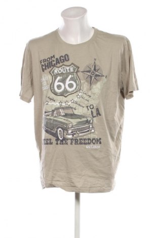 Herren T-Shirt Route 66, Größe XXL, Farbe Grün, Preis 13,99 €