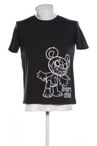 Męski T-shirt SHEIN, Rozmiar S, Kolor Czarny, Cena 43,68 zł