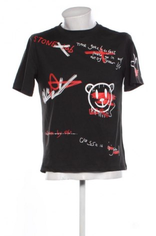 Męski T-shirt SHEIN, Rozmiar S, Kolor Czarny, Cena 43,68 zł