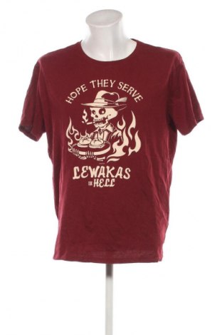 Ανδρικό t-shirt STANLEY/STELLA, Μέγεθος XL, Χρώμα Κόκκινο, Τιμή 12,99 €