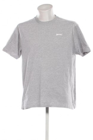 Мъжка тениска Slazenger, Размер XL, Цвят Сив, Цена 19,00 лв.