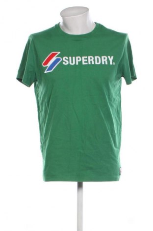 Herren T-Shirt Superdry, Größe XL, Farbe Grün, Preis € 9,00