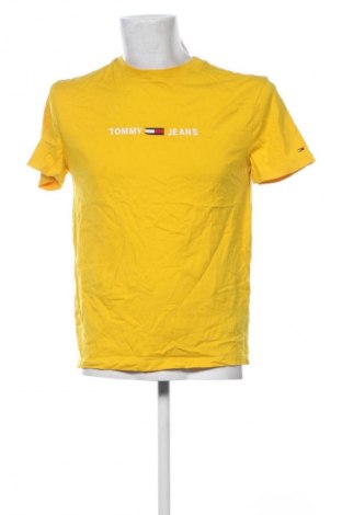 Męski T-shirt Tommy Jeans, Rozmiar S, Kolor Żółty, Cena 60,99 zł