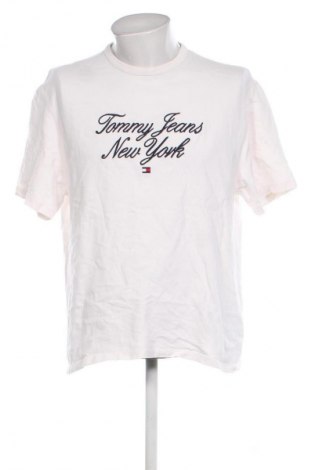 Мъжка тениска Tommy Jeans, Размер M, Цвят Бял, Цена 34,99 лв.