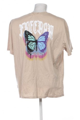 Herren T-Shirt Unbranded, Größe L, Farbe Beige, Preis 21,99 €