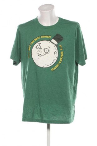 Ανδρικό t-shirt Unbranded, Μέγεθος 3XL, Χρώμα Πράσινο, Τιμή 12,99 €