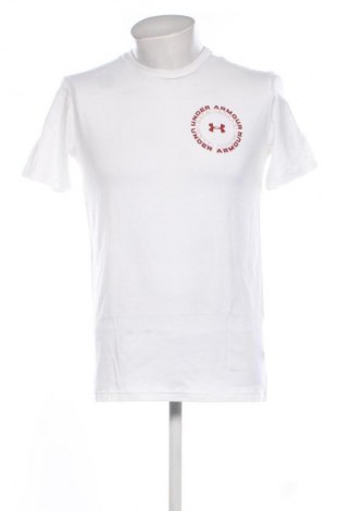 Męski T-shirt Under Armour, Rozmiar S, Kolor Biały, Cena 203,99 zł