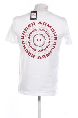 Męski T-shirt Under Armour, Rozmiar S, Kolor Biały, Cena 203,99 zł