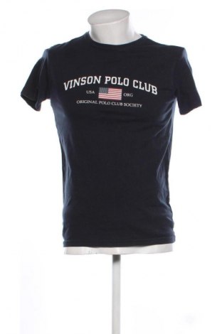 Herren T-Shirt Vinson Polo Club, Größe M, Farbe Blau, Preis 9,79 €