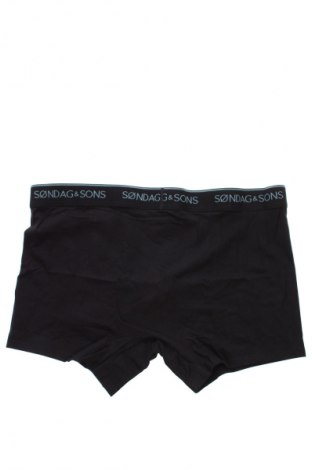 Boxershorts Sondag & Sons, Größe XXL, Farbe Schwarz, Preis 7,99 €