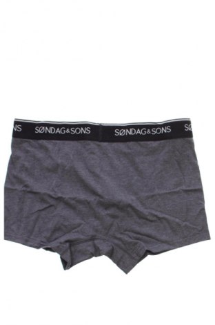 Мъжки боксерки Sondag & Sons, Размер M, Цвят Черен, Цена 10,99 лв.