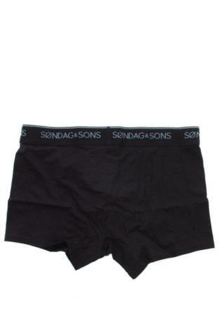 Boxershorts Sondag & Sons, Größe M, Farbe Schwarz, Preis € 7,99