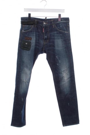 Мъжки дънки Dsquared2, Размер M, Цвят Син, Цена 256,40 лв.