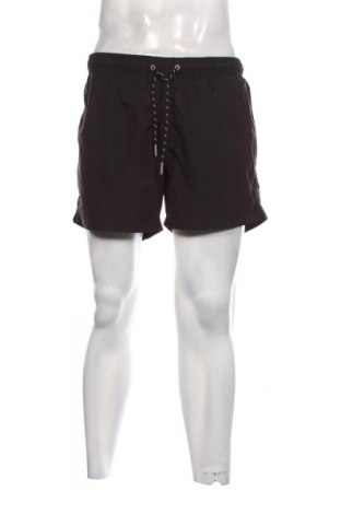Pantaloni scurți de bărbați Bershka, Mărime L, Culoare Negru, Preț 76,32 Lei