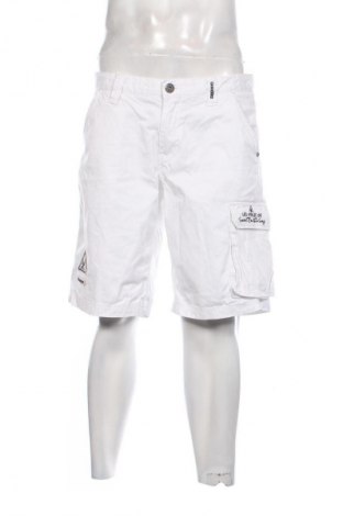 Pantaloni scurți de bărbați Gaastra, Mărime L, Culoare Alb, Preț 167,86 Lei