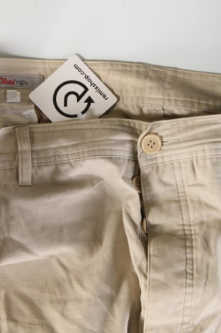 Pantaloni scurți de bărbați S.Oliver, Mărime XL, Culoare Bej, Preț 89,29 Lei