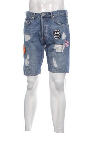 Férfi rövidnadrág Superdry, Méret L, Szín Kék, Ár 6 200 Ft