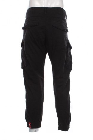 Męskie spodnie Alpha Industries, Rozmiar XL, Kolor Czarny, Cena 396,99 zł