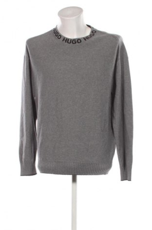 Herrenpullover Hugo Boss, Größe M, Farbe Grau, Preis 94,99 €
