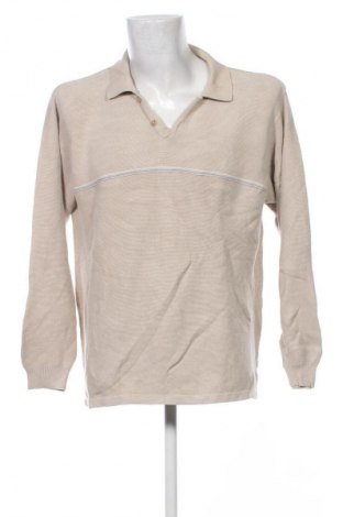 Herrenpullover Izod, Größe L, Farbe Beige, Preis 12,99 €