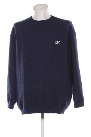 Herrenpullover Karo Kauer, Größe XL, Farbe Blau, Preis € 78,99