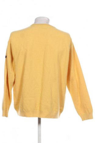 Ανδρικό πουλόβερ Made In Italy, Μέγεθος XXL, Χρώμα Κίτρινο, Τιμή 33,05 €