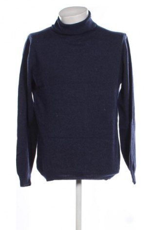 Мъжки пуловер Massimo Dutti, Размер XL, Цвят Син, Цена 62,99 лв.