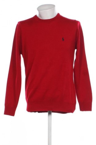 Męski sweter Polo By Ralph Lauren, Rozmiar XL, Kolor Czerwony, Cena 315,36 zł