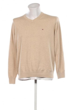 Herrenpullover Tommy Hilfiger, Größe L, Farbe Beige, Preis € 48,59