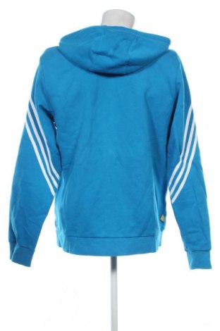 Herren Sweatshirt Adidas, Größe XL, Farbe Blau, Preis 37,99 €