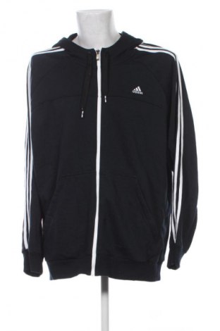 Мъжки суичър Adidas, Размер XXL, Цвят Черен, Цена 55,99 лв.