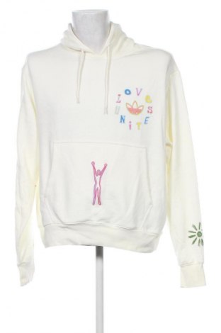 Herren Sweatshirt Adidas, Größe L, Farbe Ecru, Preis € 38,99