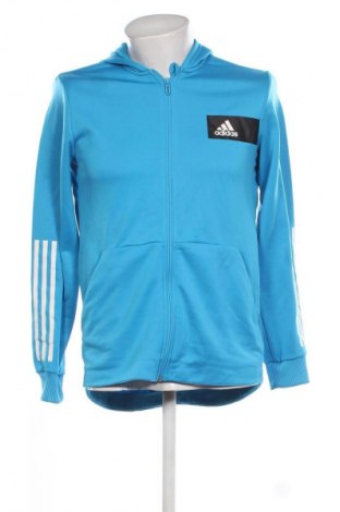 Herren Sweatshirt Adidas, Größe L, Farbe Blau, Preis € 38,99