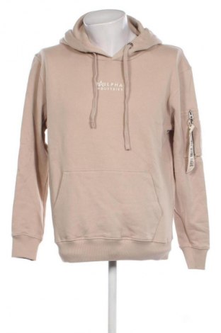 Ανδρικό φούτερ Alpha Industries, Μέγεθος M, Χρώμα  Μπέζ, Τιμή 79,99 €