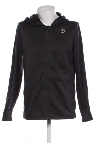 Herren Sweatshirt Gymshark, Größe L, Farbe Schwarz, Preis 28,99 €